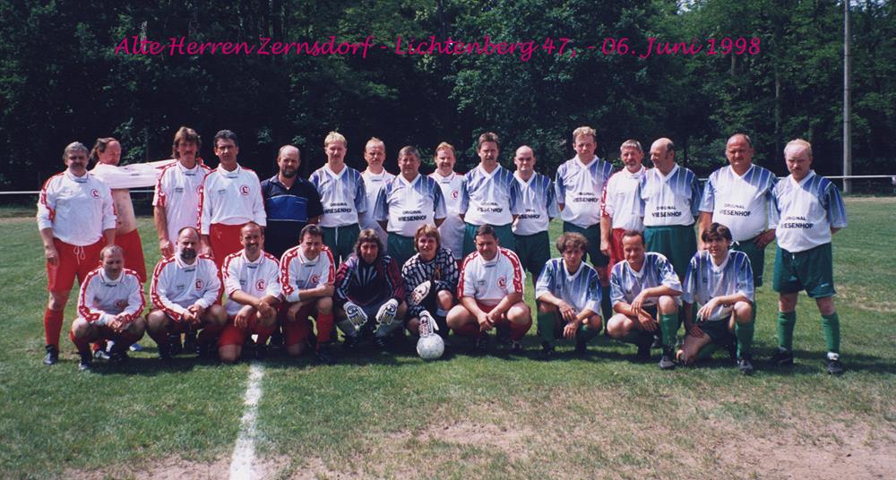 1998: Alte Herren gegen Lichtenberg
