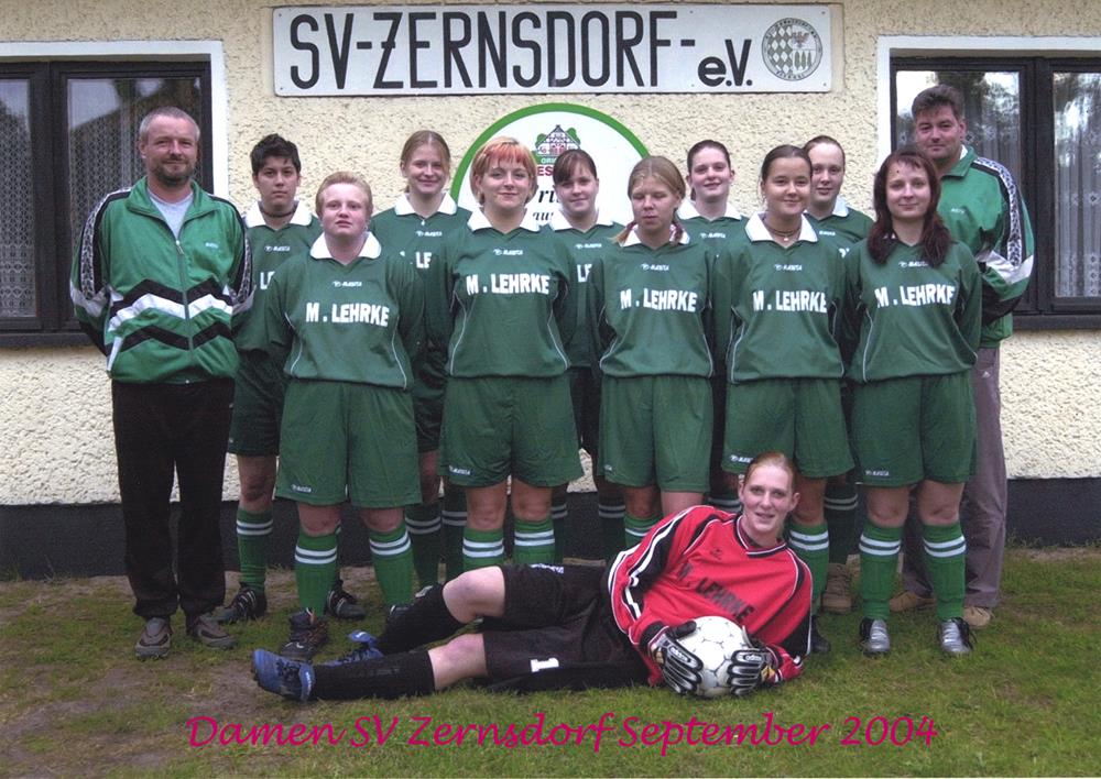 2004: Damenmannschaft
